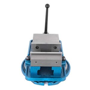 Happybuy 6 Inch Heavy Duty Milling Vise Bench Clamp Vise High Precision Clamping Vise 6 Inch Jaw Width with 360 Degrees Swiveling Base CNC Vise