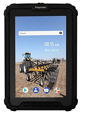 Ultra Rugged Android Enterprise Tablet PC with Barcode Scanner, 8-inch / IP67 Waterproof/with Zebra 1D Laser Scan Engine/GPS, for Warehouse Management