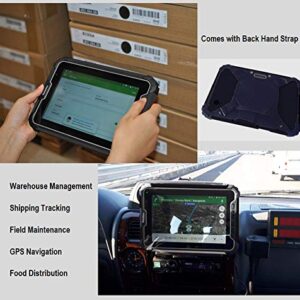 Ultra Rugged Android Enterprise Tablet PC with Barcode Scanner, 8-inch / IP67 Waterproof/with Zebra 1D Laser Scan Engine/GPS, for Warehouse Management