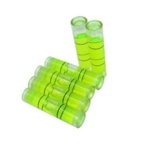 10 PCs D 8mm L 35mm Acrylic Bubble Spirit Level Vial 5/16" (D) x 1 3/8" (L)