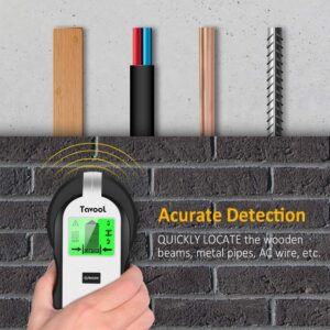 Stud Finder Sensor Wall Scanner - 4 in 1 Electronic Stud Sensor Beam Finders Wall Detector Center Finding with LCD Display for Wood AC Wire Metal Studs Joist Detection