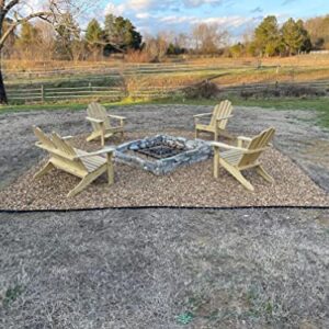 SteelFreak Square Wheel Fire Pit Grate - Made in The USA (20 x 20 Inch)