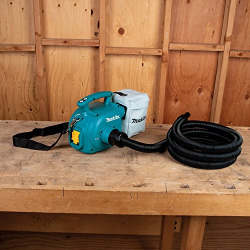 Makita XCV02Z 18V LXT® Lithium-Ion Cordless 3/4 Gallon Portable Dry Dust Extractor/Blower, Tool Only