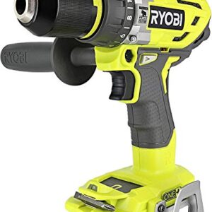 Ryobi P251 One+ 18V Lithium Ion 750 Inch Pound Brushless Hammer Drill Driver w/ 3 Drilling Modes, 24 Position Clutch, and Ergonomic Handle (Renewed)