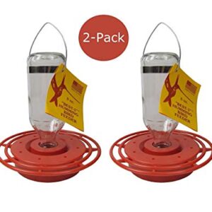 Birds Choice Best-1 8oz. Hummingbird Feeder (Pack of 2)