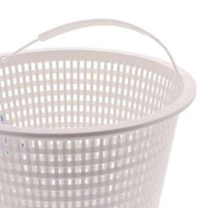 U.S. Pool Supply Swimming Pool Plastic Skimmer Replacement Basket (Set of 2) - Remove Leaves and Debris - 8" Top, 5.5" Bottom, 5" Deep - Not Weighted