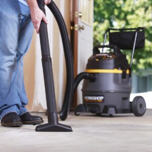 WORKSHOP Wet Dry Vac WS1400CA, 14-Gallon Shop Vacuum Cleaner, 6.0 Peak HP w/ hose and filter