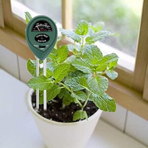 Soil PH Meter Soil Moisture Sensor 3-in-1 Soil Moisture/Light/pH Test Kit for Indoor/Outdoor Plants Care(No Battery Needed)