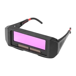 Welding Glasses Solar Auto Darkening Welding Goggles, Safety Protective Welding Glasses Welder Eyes Glasses,Mask Helmet Eyes Goggle Welder Glasses