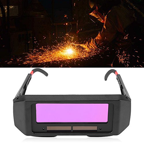 Welding Glasses Solar Auto Darkening Welding Goggles, Safety Protective Welding Glasses Welder Eyes Glasses,Mask Helmet Eyes Goggle Welder Glasses