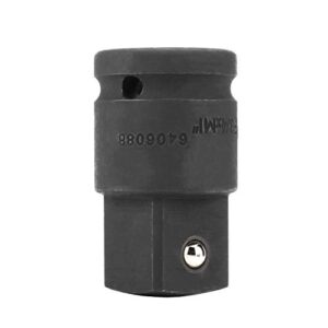 Genius Tools 3/4" Drive Impact Adapter with Steel Ball, 3/4"F × 1"M, Cr-Mo Steel - 640608B