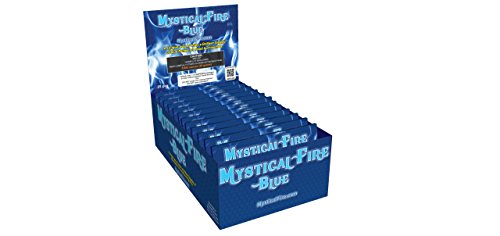 Mystical Fire Blue Campfire Fireplace Colorant Packets (25 Pack, Mystical Fire Blue)