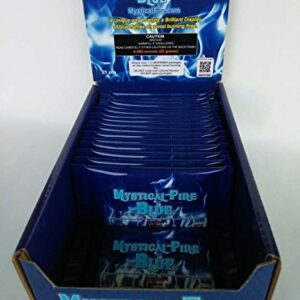 Mystical Fire Blue Campfire Fireplace Colorant Packets (25 Pack, Mystical Fire Blue)