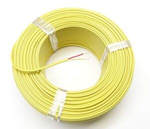 k-type thermocouple wire awg 24 solid w. pvc insulation - 110 yard roll