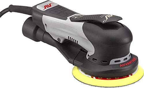 AirVANTAGE 6" Palm-Style, 2nd Generation Industrial Advanced Electric Sander Central-Vacuum with Low-Profile Pad (3/16- Hook & Loop)