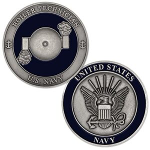 u.s. navy boiler technician (bt) challenge coin