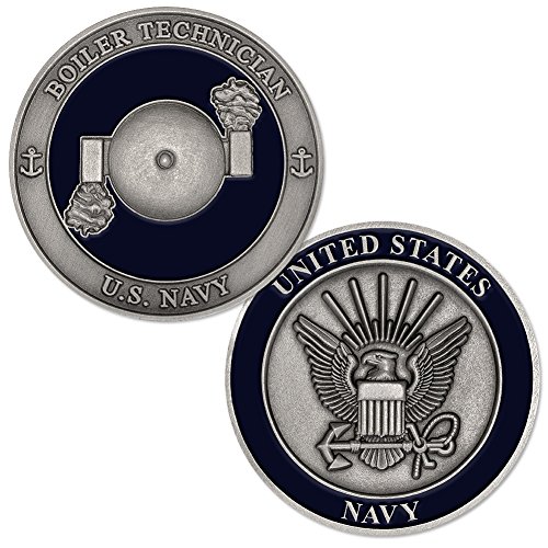 U.S. Navy Boiler Technician (BT) Challenge Coin