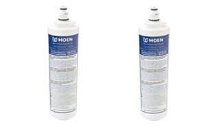 moen 9601 choiceflo replacement water filter compatible with sip filtered kitchen faucets (pack of 2)