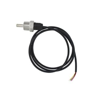 1/2 inch ds18b20 temperature sensor probe with thermowell stainless steel 304 for beer fermenter homebrew boiler 30mm 50mm 100mm 150mm 200mm 400mm 500mm (30mm)