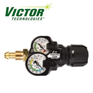victor inert gas argon regulator edge 2.0 flow gauge, ess32-80cfh-580, 0781-3641
