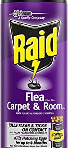 Raid Flea Killer Carpet and Room Spray 16 Ounce (Pack of 4)