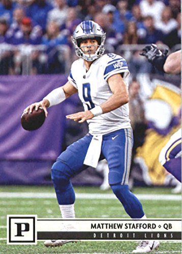 2018 Panini NFL Football #97 Matthew Stafford Detroit Lions Official Trading Card