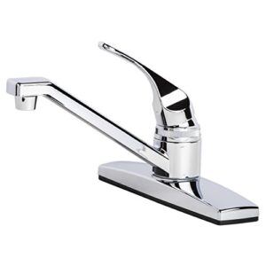 laguna brass 1301cp rv mobile home non-metallic swivel kitchen sink faucet chrome finish