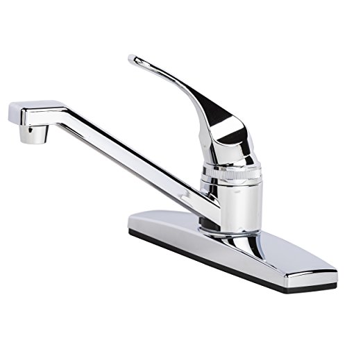 Laguna Brass 1301CP RV Mobile Home Non-Metallic Swivel Kitchen Sink Faucet Chrome Finish