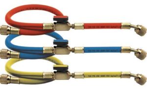 cps products hp6l premium 1/4" in-line ball valve hose, 6' length, pack of 3