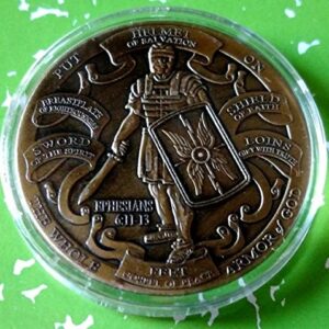 puhoon Commemorative Coin, Put On The Full Armor Of God/Marine Corps Commemorative Coins Collectible Gift, Valuable Coin For Commemoration, 60#