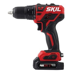 SKIL 3-Tool Combo Kit: Pwrcore 12 Brushless 12V 1/2" Cordless Drill Driver, Oscillating Multitool & Bluetooth Speaker, Includes Two 2.0Ah Lithium Batteries & Standard Charger - CB738801