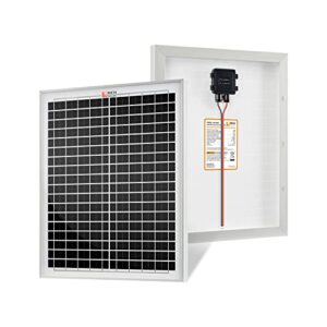 rich solar 20 watts 12 volts monocrystalline solar panel for dc 12v battery charging and any other off grid applications