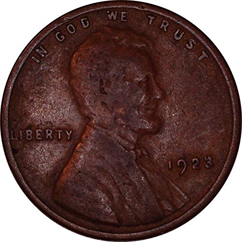 1923 Lincoln Wheat Cent 1C About Uncirculated