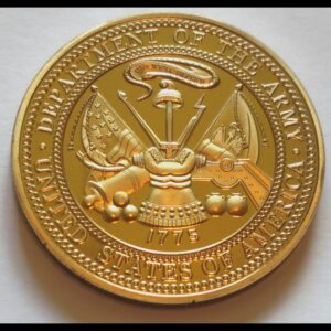 Army Intelligence and Security Command INSCOM Government Colorized Challenge Art Coin