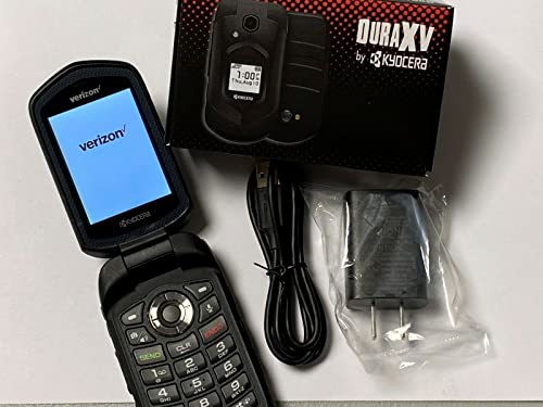 Kyocera DuraXV LTE E4610 Verizon Wireless Rugged Waterproof Flip Phone (Renewed)