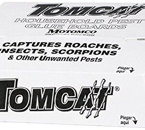 Tomcat Household Pest Glue Boards, (for Roaches, Insects, Scorpions, and Spiders) (3 Pack)