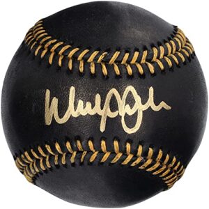 walker buehler los angeles dodgers autographed black leather baseball - autographed baseballs