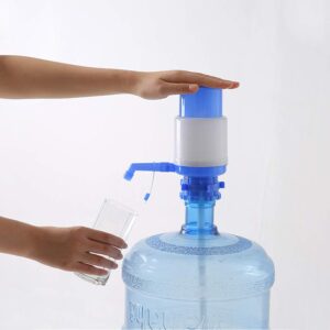 Drinking Water Pump, Portable Bottled Water Pump Plastic Manual Hand Press Drinking Water Dispenser