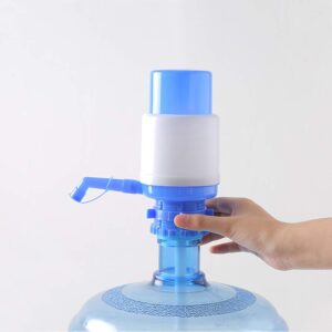 Drinking Water Pump, Portable Bottled Water Pump Plastic Manual Hand Press Drinking Water Dispenser