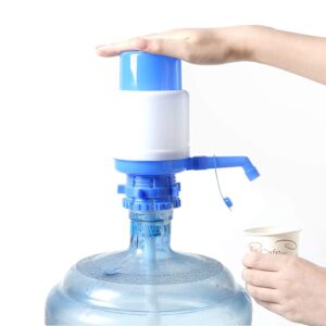 Drinking Water Pump, Portable Bottled Water Pump Plastic Manual Hand Press Drinking Water Dispenser