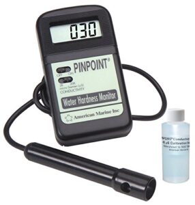 pinpoint water hardness (conductivity) meter kit, lab grade bench meter created for the home user, lab or water professional