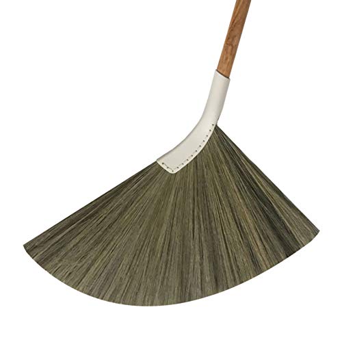 SWEEPY Light - Indoor Grass Broom - Long Handle Broomstick for House, Garage, Office, Lobby Room, Kitchen