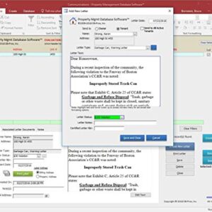 Property Management Accounting Software: Property Management Database Software 2023 | 8GB USB Memory Stick (8GB)