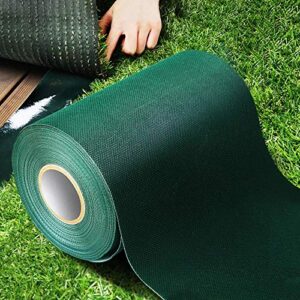 tylife artificial grass self-adhesive seaming turf tape lawn,carpet jointing 6" x32.8'(15cm x 10m), 33'