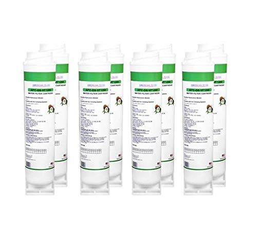 AFC Brand, water filter, Model # AFC-G6-VF1200, Compatible with GE (R) FQSVF Compatible Water Filter Set 8 Pack