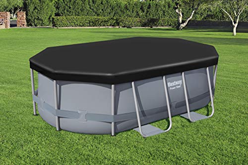 Bestway 58424 Flowclear Swimming Pool Cover, 9ft 10, Black