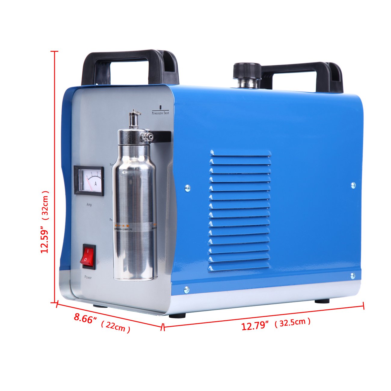 PanelTech Oxygen Hydrogen Gas Flame Generator Acrylic Polisher Portable 350W 75L Polishing Machine