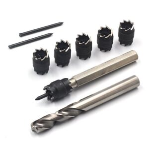 Spot Weld Cutter, Sheet Metal Hole Cutter, Punch Remover Panel Separator for Power Drill Welding Auto Body Work Tool, 3/8 Inch Drill Bit Tools