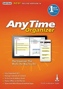 anytime organizer deluxe 16 [pc download]