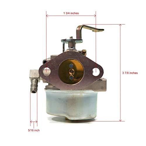 NEW Carburetor for Tecumseh 640152 640152A 640023 640051 640140 HM80 HM90 HM100 8-10 HP Engines Snowblower Mower 5000w Generator